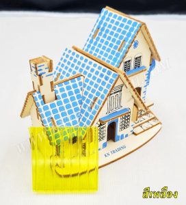 แผ่นโพลีคาร์บอเนต แผ่นลูกฟูก สีเหลือง