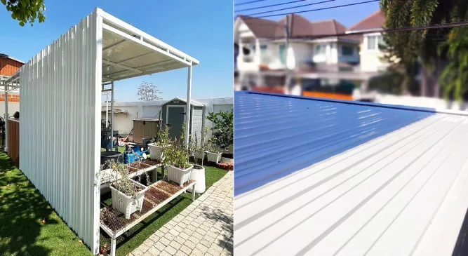 แผ่นหลังคาไวนิล Roofyroof